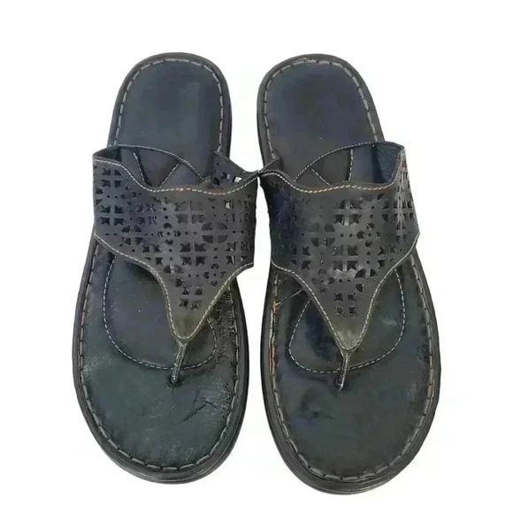 Born Womens Flip Flops Sz 6 - Picture 1 of 7